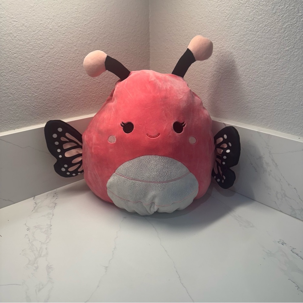 Squishmallows FlipAMallows Andreina Butterfly Rutabaga Caterpillar 14” Spring